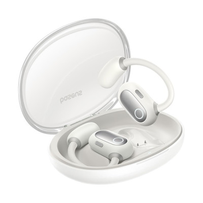 Baseus Eli Sport 1 Open-Ear True Wireless Earbuds vezeték nélküli fülhallgató, fehér