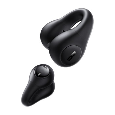 Baseus Bass 15 Clip Open-Ear True Wireless vezeték nélküli fülhallgató – fekete + 3A USB-C kábel Baseus Bass 15 Clip Open-Ear True Wireless vezeték nélküli fülhallgató – fekete + 3A USB-C kábel
