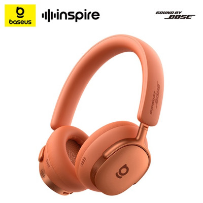 BASEUS Inspire XH1 Bluetooth zajszűrős fejhallgató, narancs BASEUS Inspire XH1 Bluetooth zajszűrős fejhallgató, narancs