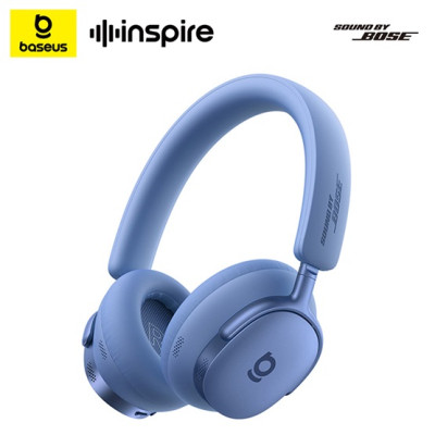 BASEUS Inspire XH1 Bluetooth zajszűrős fejhallgató, kék