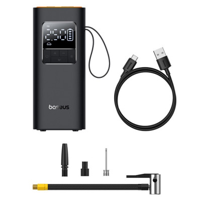 Baseus Super Mini Pro vezeték nélküli elektromos pumpa, fekete Baseus Super Mini Pro vezeték nélküli elektromos pumpa, fekete