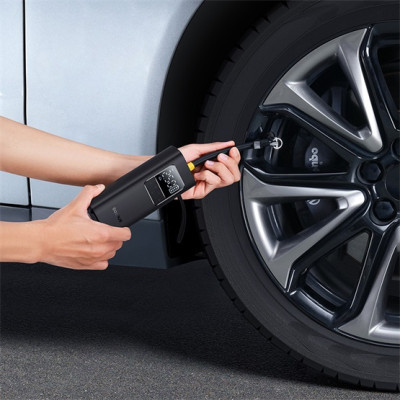 Baseus Super Mini Pro vezeték nélküli elektromos pumpa, fekete Baseus Super Mini Pro vezeték nélküli elektromos pumpa, fekete