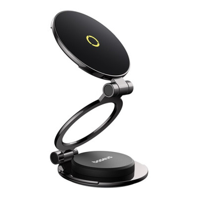 Baseus MagPro II Magnetic műszerfalra rögzíthető autós telefontartó, fekete
