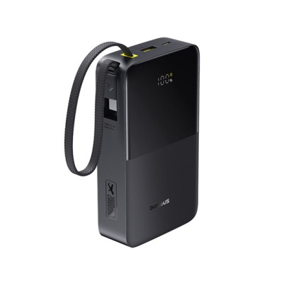 Baseus EnerFill FC51 Bipow 2 Pro gyorstöltő powerbank 20000 mAh, 22.5W, fekete Baseus EnerFill FC51 Bipow 2 Pro gyorstöltő powerbank 20000 mAh, 22.5W, fekete