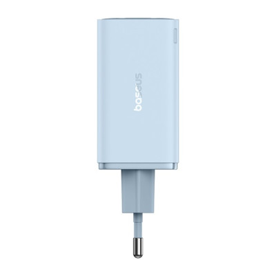 Baseus GaN6 Pro hálózati gyorstöltő 65W, 2×USB-C + 2×USB, kék + 100W USB-C, 1m kábel Baseus GaN6 Pro hálózati gyorstöltő 65W, 2×USB-C + 2×USB, kék + 100W USB-C, 1m kábel