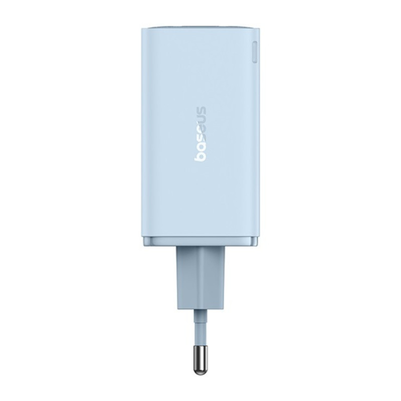 Baseus GaN6 Pro hálózati gyorstöltő 65W, 2×USB-C + 2×USB, kék + 100W USB-C, 1m kábel Baseus GaN6 Pro hálózati gyorstöltő 65W, 2×USB-C + 2×USB, kék + 100W USB-C, 1m kábel