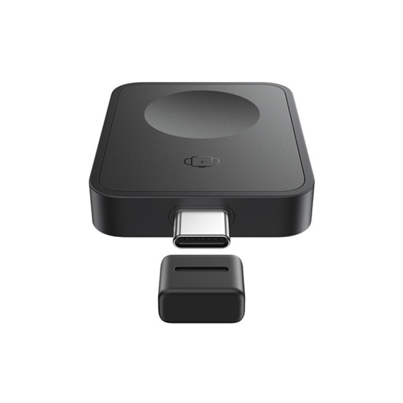 Baseus MagPro Magnetic vezeték nélküli Apple Watch töltő 2,5W, fekete Baseus MagPro Magnetic vezeték nélküli Apple Watch töltő 2,5W, fekete