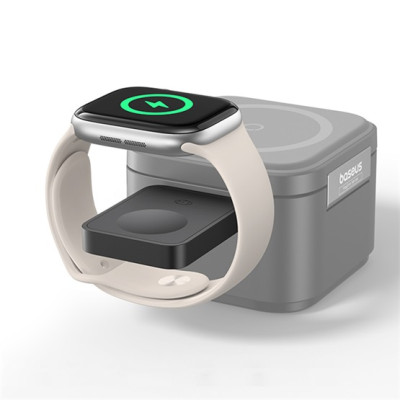 Baseus MagPro Magnetic vezeték nélküli Apple Watch töltő 2,5W, fekete Baseus MagPro Magnetic vezeték nélküli Apple Watch töltő 2,5W, fekete