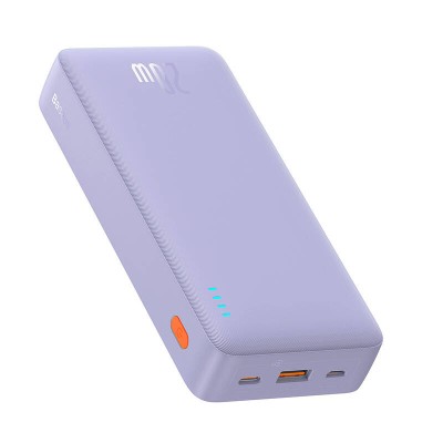 Baseus Airpow powerbank, 20000mAh, 20W lila Baseus Airpow powerbank, 20000mAh, 20W lila