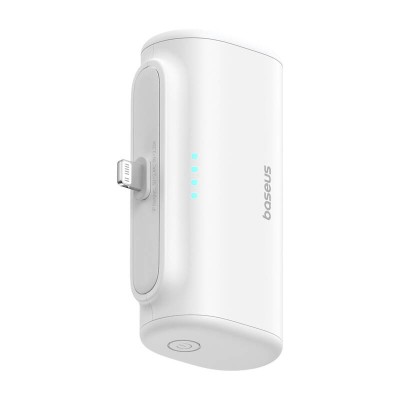 Baseus Compact powerbank, 5000mAh, 20W fehér Baseus Compact powerbank, 5000mAh, 20W fehér