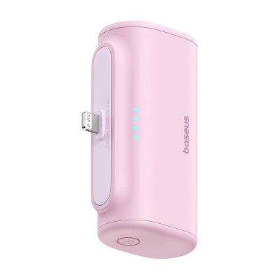 Baseus Compact powerbank, 5000mAh, 20W rózsaszín Baseus Compact powerbank, 5000mAh, 20W rózsaszín