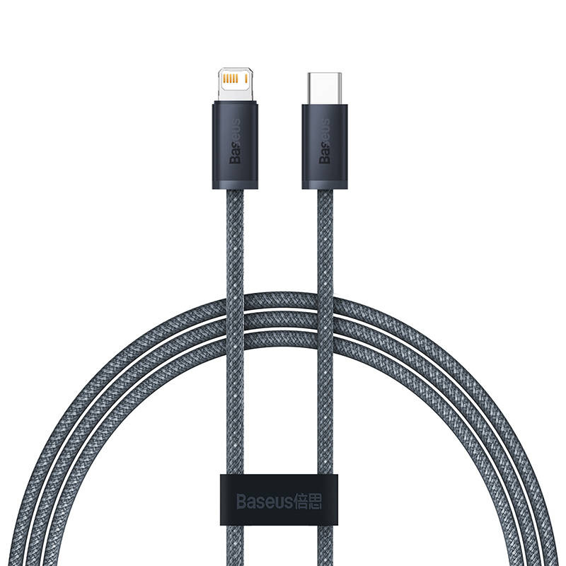 Baseus Dynamic Series USB-C-Lightning kábel, 20W, 2m szürke Baseus Dynamic Series USB-C-Lightning kábel, 20W, 2m szürke