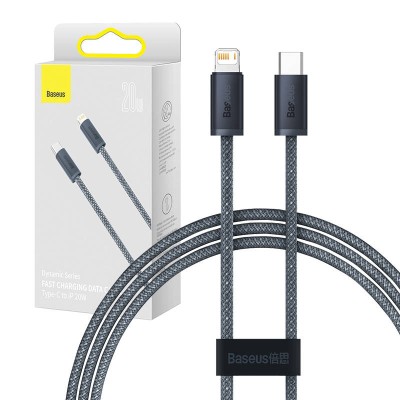 Baseus Dynamic Series USB-C-Lightning kábel, 20W, 2m szürke Baseus Dynamic Series USB-C-Lightning kábel, 20W, 2m szürke