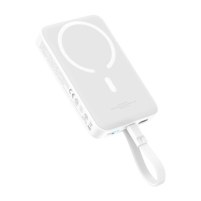 Baseus Mini 10000mAh 30W mágneses powerbank (fehér) Bayern kiadás Baseus Mini 10000mAh 30W mágneses powerbank (fehér) Bayern kiadás
