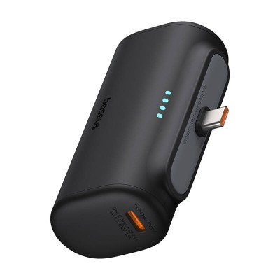 Powerbank Baseus Compact 5000mAh, 20W, USB-C fekete Powerbank Baseus Compact 5000mAh, 20W, USB-C fekete
