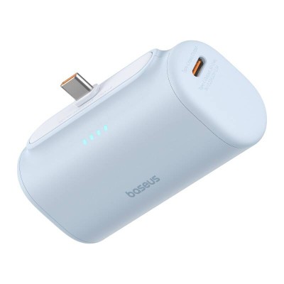 Baseus Compact USB-C Powerbank 5000mAh, 20W kék Baseus Compact USB-C Powerbank 5000mAh, 20W kék