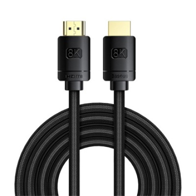 Baseus High Definition HDMI kábel, 8K, 3 m – fekete