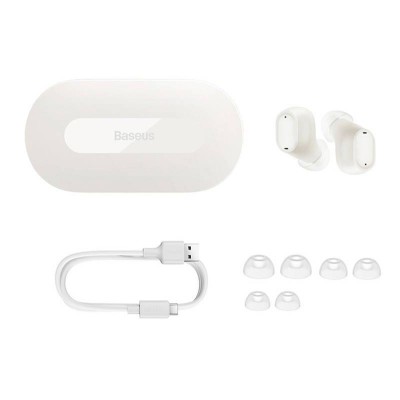 Baseus Bowie EZ10 TWS wireless fülhallgató (fehér) Baseus Bowie EZ10 TWS wireless fülhallgató (fehér)