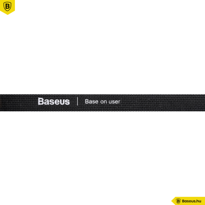 Baseus tépőzáras kábelrendező 1m - Fekete Baseus tépőzáras kábelrendező 1m - Fekete
