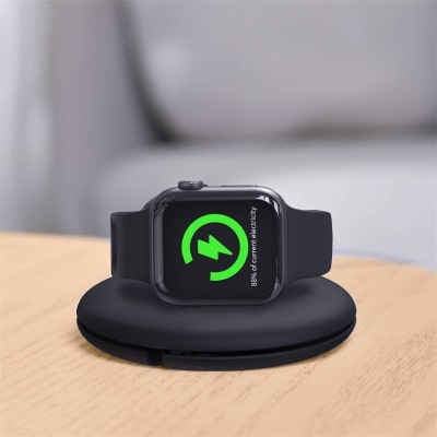 Baseus Apple Watch szervező / töltő tartó (fekete) Baseus Apple Watch szervező / töltő tartó (fekete)