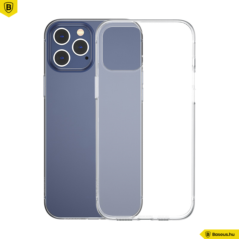 Baseus iPhone 12 Pro szilikon Simple tok - Átlátszó Baseus iPhone 12 Pro szilikon Simple tok - Átlátszó