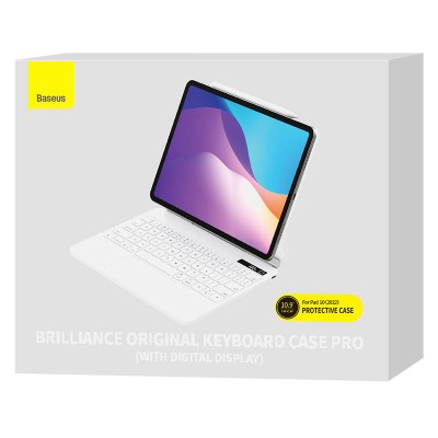 Baseus Brilliance Pro billentyűzetes tok iPad 10 , 10.9" (fehér) Baseus Brilliance Pro billentyűzetes tok iPad 10 , 10.9" (fehér)