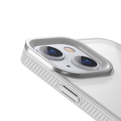 Baseus Crystal átlátszótok iPhone 13 készülékhez, szürke Baseus Crystal átlátszótok iPhone 13 készülékhez, szürke