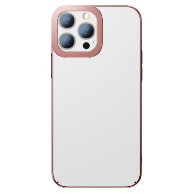 Baseus Glitter átlátszótok iPhone 13 Pro Max készülékhez, rózsaszín Baseus Glitter átlátszótok iPhone 13 Pro Max készülékhez, rózsaszín