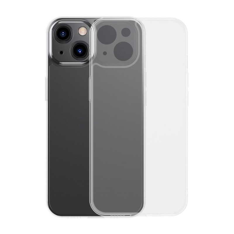 Baseus Frosted Glass iPhone 13 telefontok, átlátszó Baseus Frosted Glass iPhone 13 telefontok, átlátszó