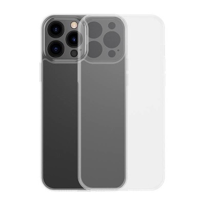 Baseus Frosted Glass tok iPhone 13 Pro Max, átlátszó