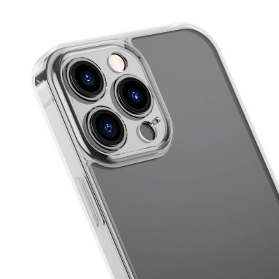Baseus Frosted tok iPhone 13 Pro készülékhez (átlátszó) Baseus Frosted tok iPhone 13 Pro készülékhez (átlátszó)