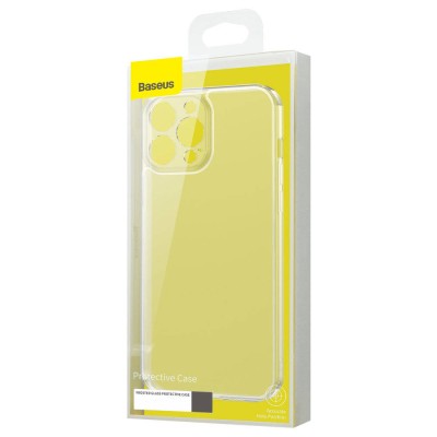 Baseus Frosted tok iPhone 13 Pro Max készülékhez (átlátszó) Baseus Frosted tok iPhone 13 Pro Max készülékhez (átlátszó)