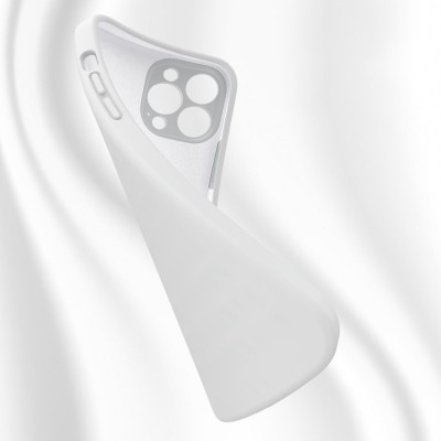 Baseus Liquid Silica iPhone 13 Pro szilikontok, fehér Baseus Liquid Silica iPhone 13 Pro szilikontok, fehér