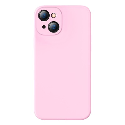Baseus Liquid Silica iPhone 13 szilikontok, rózsaszín Baseus Liquid Silica iPhone 13 szilikontok, rózsaszín