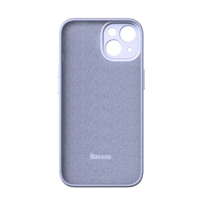 Baseus Liquid Silica iPhone 14 Plus Tok, üvegfólia és tisztítókészlet (lila) Baseus Liquid Silica iPhone 14 Plus Tok, üvegfólia és tisztítókészlet (lila)