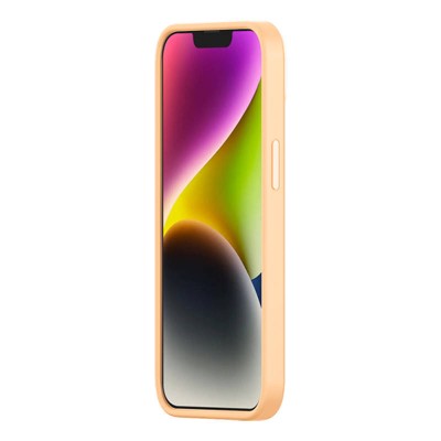 Baseus Liquid Silica iPhone 14 Plus tok, edzett üvegfólia és tisztítókészlet (sárga) Baseus Liquid Silica iPhone 14 Plus tok, edzett üvegfólia és tisztítókészlet (sárga)