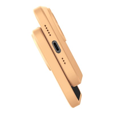 Baseus Liquid Silica iPhone 14 Plus tok, edzett üvegfólia és tisztítókészlet (sárga) Baseus Liquid Silica iPhone 14 Plus tok, edzett üvegfólia és tisztítókészlet (sárga)