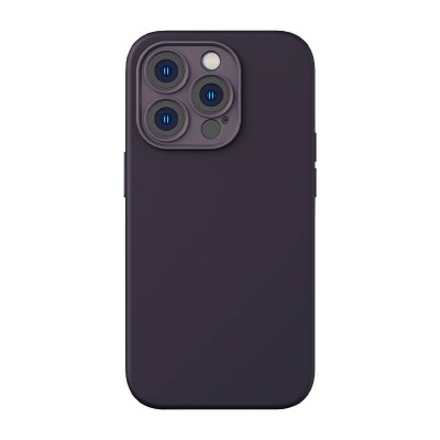 Baseus Liquid Silica iPhone 14 Pro Tok, üvegfólia és tisztító készlet (sötétlila) Baseus Liquid Silica iPhone 14 Pro Tok, üvegfólia és tisztító készlet (sötétlila)