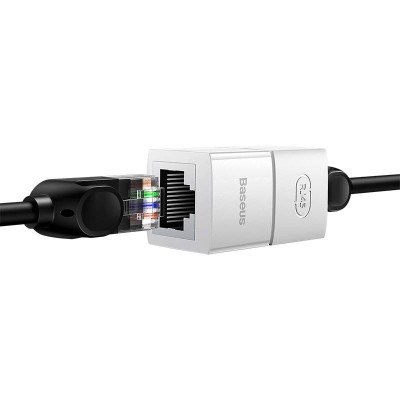 Baseus AirJoy Series RJ-45 internetkábel-csatlakozó 10 db. (fehér) Baseus AirJoy Series RJ-45 internetkábel-csatlakozó 10 db. (fehér)