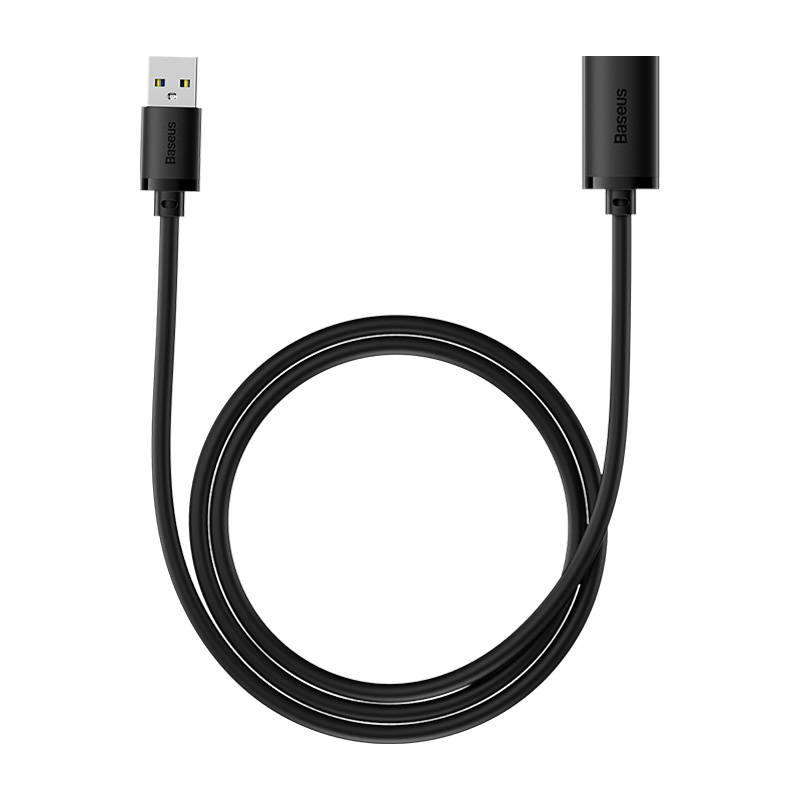 Baseus AirJoy USB 3.0 hosszabbítókábel, 1 m (fekete) Baseus AirJoy USB 3.0 hosszabbítókábel, 1 m (fekete)