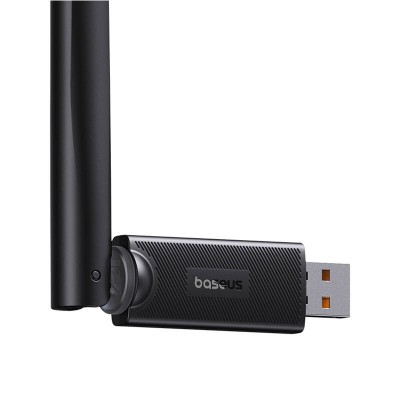 Baseus FastJoy Adapter WiFi 650Mbps (fekete) Baseus FastJoy Adapter WiFi 650Mbps (fekete)