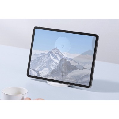 Baseus MagPro mágneses asztali telefon tablet állvány (fehér) Baseus MagPro mágneses asztali telefon tablet állvány (fehér)