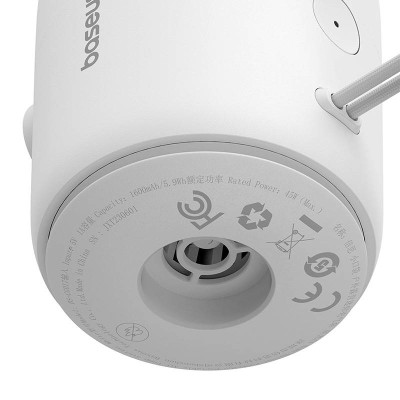 Baseus PocketGo, hordozható pumpa (fehér) Baseus PocketGo, hordozható pumpa (fehér)