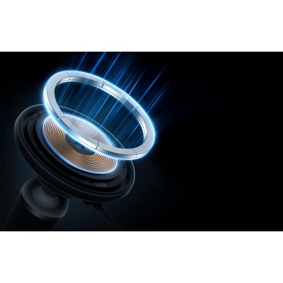 Baseus CW01 Mágneses autós telefontartó szellőzőrácsra autós töltővel, USB-A, 15W + 25W (fekete) Baseus CW01 Mágneses autós telefontartó szellőzőrácsra autós töltővel, USB-A, 15W + 25W (fekete)
