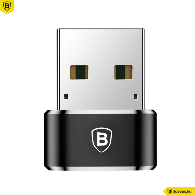 Baseus USB/Type-C átalakító adapter - Fekete Baseus USB/Type-C átalakító adapter - Fekete