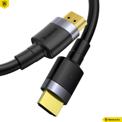 Baseus Cafule 4KHDMI-4KHDMI 5m kábel - Fekete Baseus Cafule 4KHDMI-4KHDMI 5m kábel - Fekete