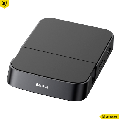 Baseus Mate Dokkoló állomás, Huawei és Samsung okostelefonokhoz, HUB USB-C, 15 W (fekete) Baseus Mate Dokkoló állomás, Huawei és Samsung okostelefonokhoz, HUB USB-C, 15 W (fekete)