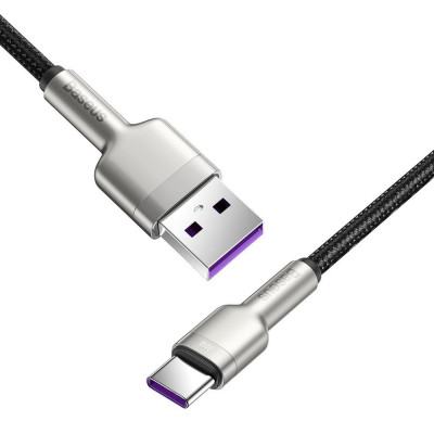 Baseus Cafule USB-USB-C kábel, 66 W, 2 m, fekete Baseus Cafule USB-USB-C kábel, 66 W, 2 m, fekete