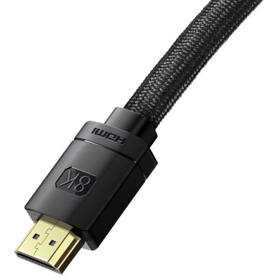 Baseus High Definition HDMI kábel, 8K, 3 m – fekete Baseus High Definition HDMI kábel, 8K, 3 m – fekete
