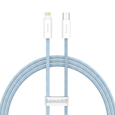 Baseus USB-C kábel a Lightning Dynamic sorozat, 20 W, 1 m (kék) Baseus USB-C kábel a Lightning Dynamic sorozat, 20 W, 1 m (kék)